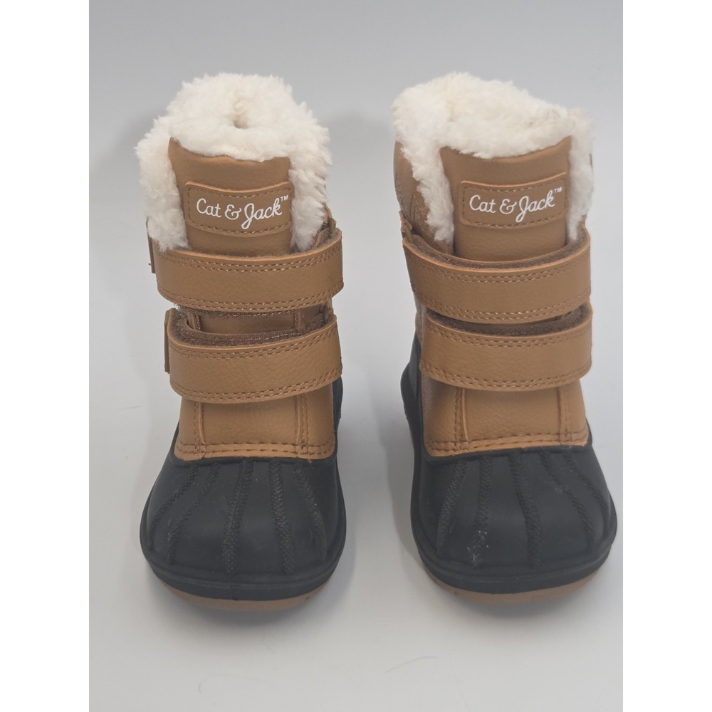 Cat And Jack Toddler Boys Boots Size 5 Waterproof Winter Boots